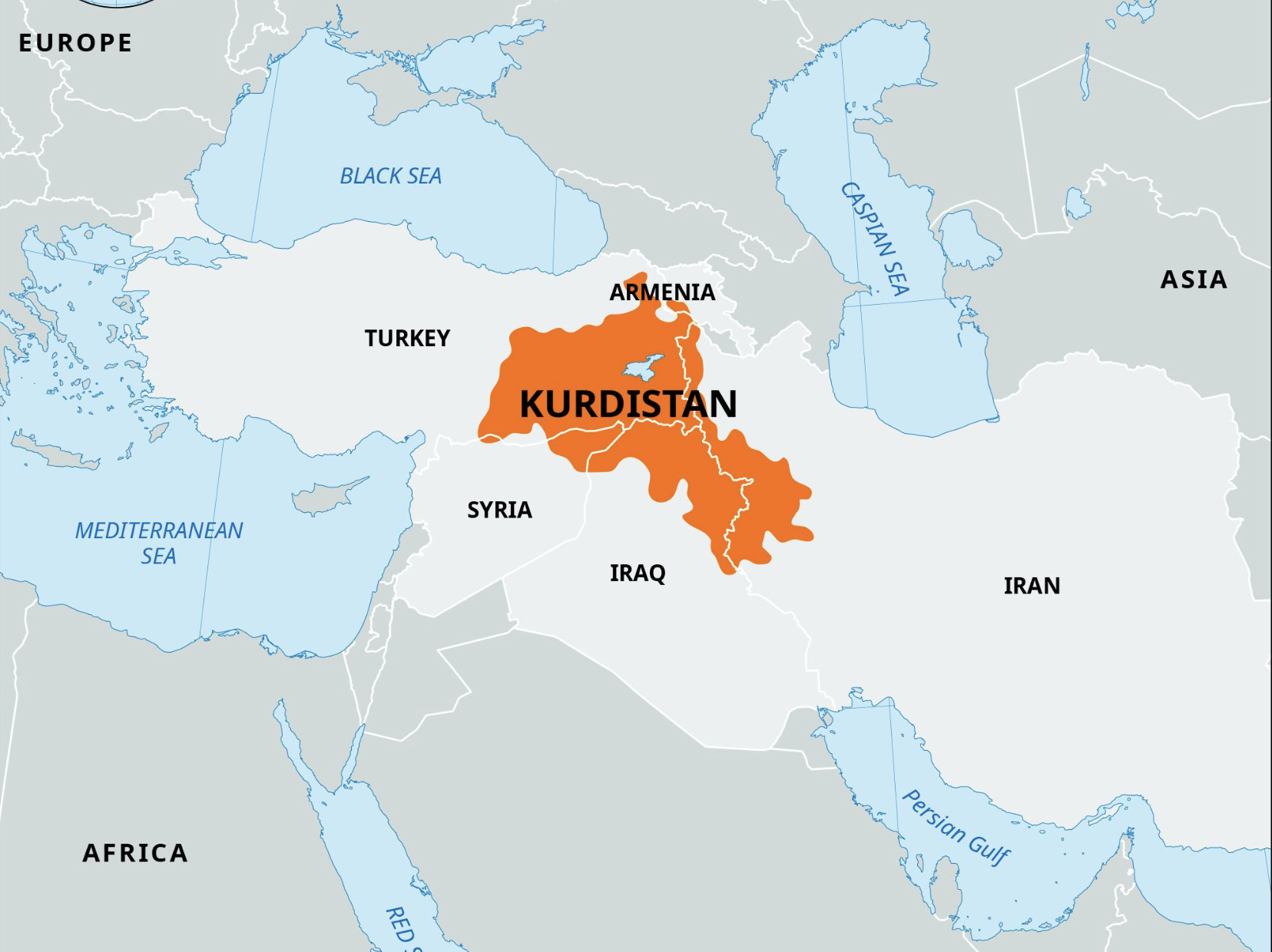 Grosskurdistan – Kurdisches Siedlungsgebiet